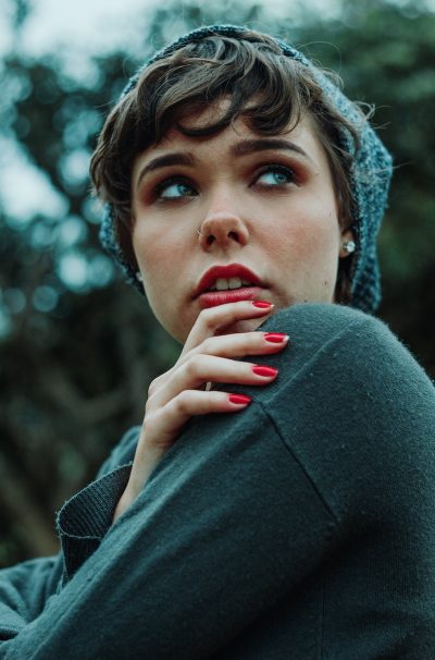 Close-Up Photo of Woman Wearing Beanie